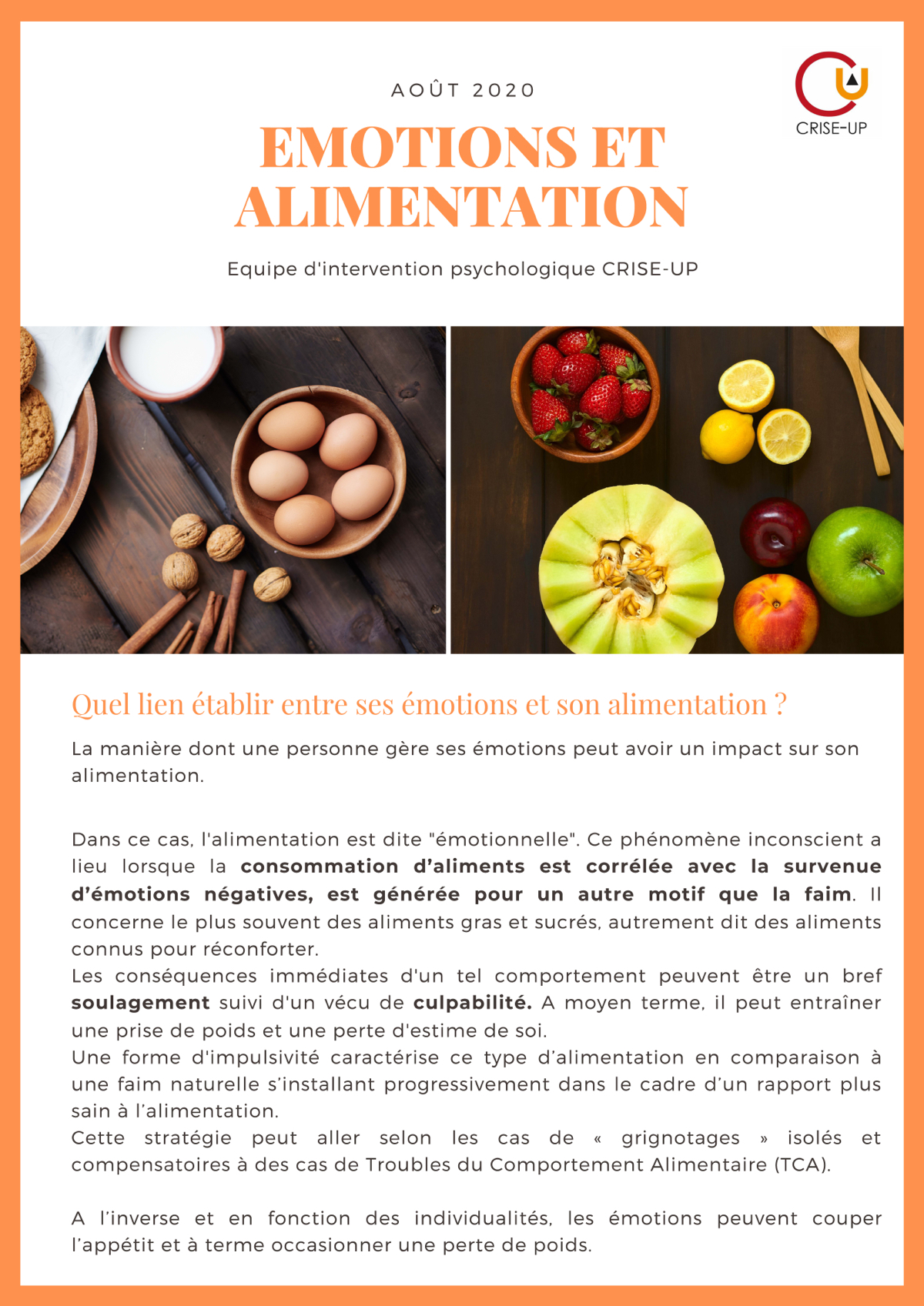 Confinement et télétravail : quels impacts sur votre alimentation ?