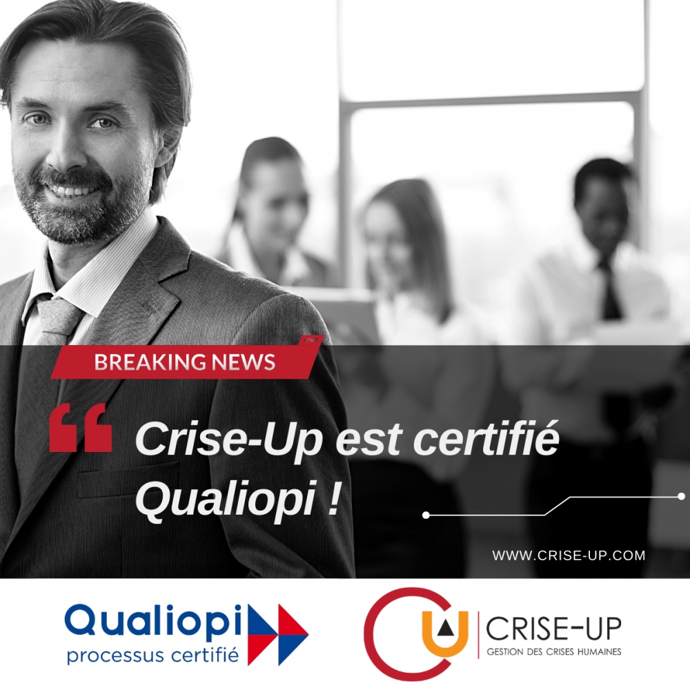 Crise-up est certifié Qualiopi !